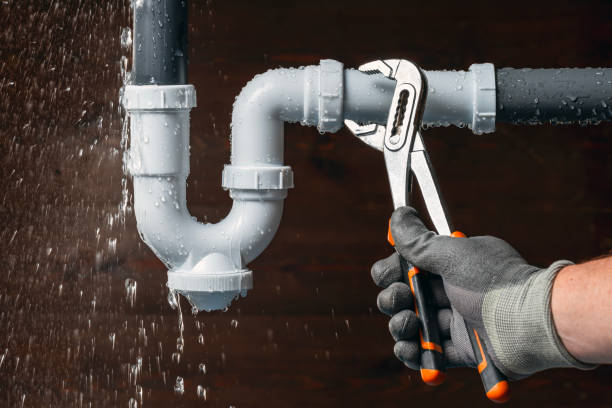 Professional Leak Detection technician working in Princeton, IN